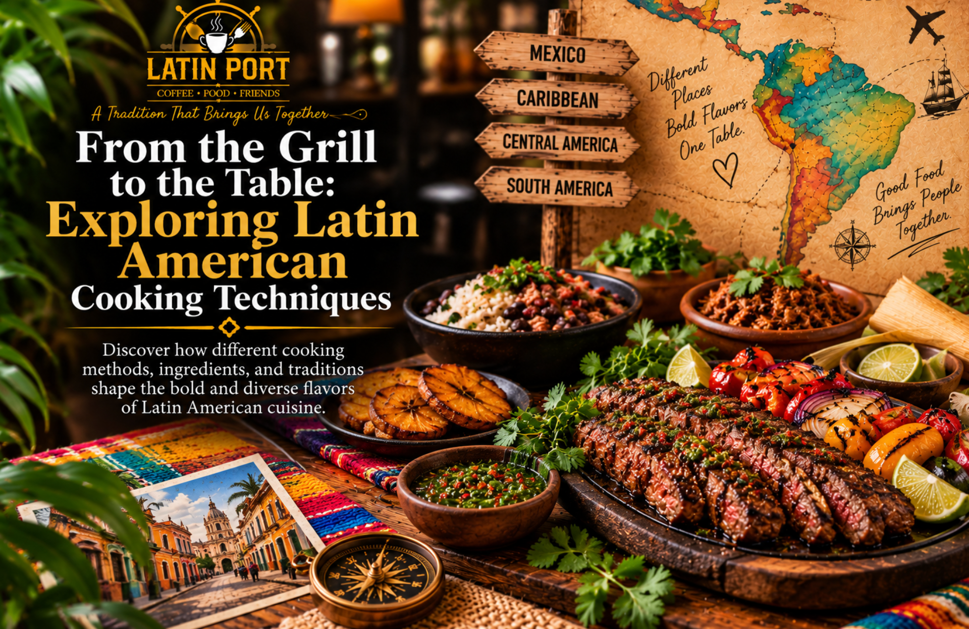 From the Grill to the Table: Exploring Latin American Cooking Techniques