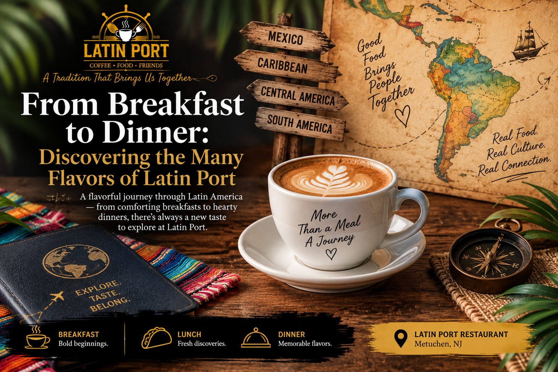 From Breakfast to Dinner: Discovering the Many Flavors of Latin Port