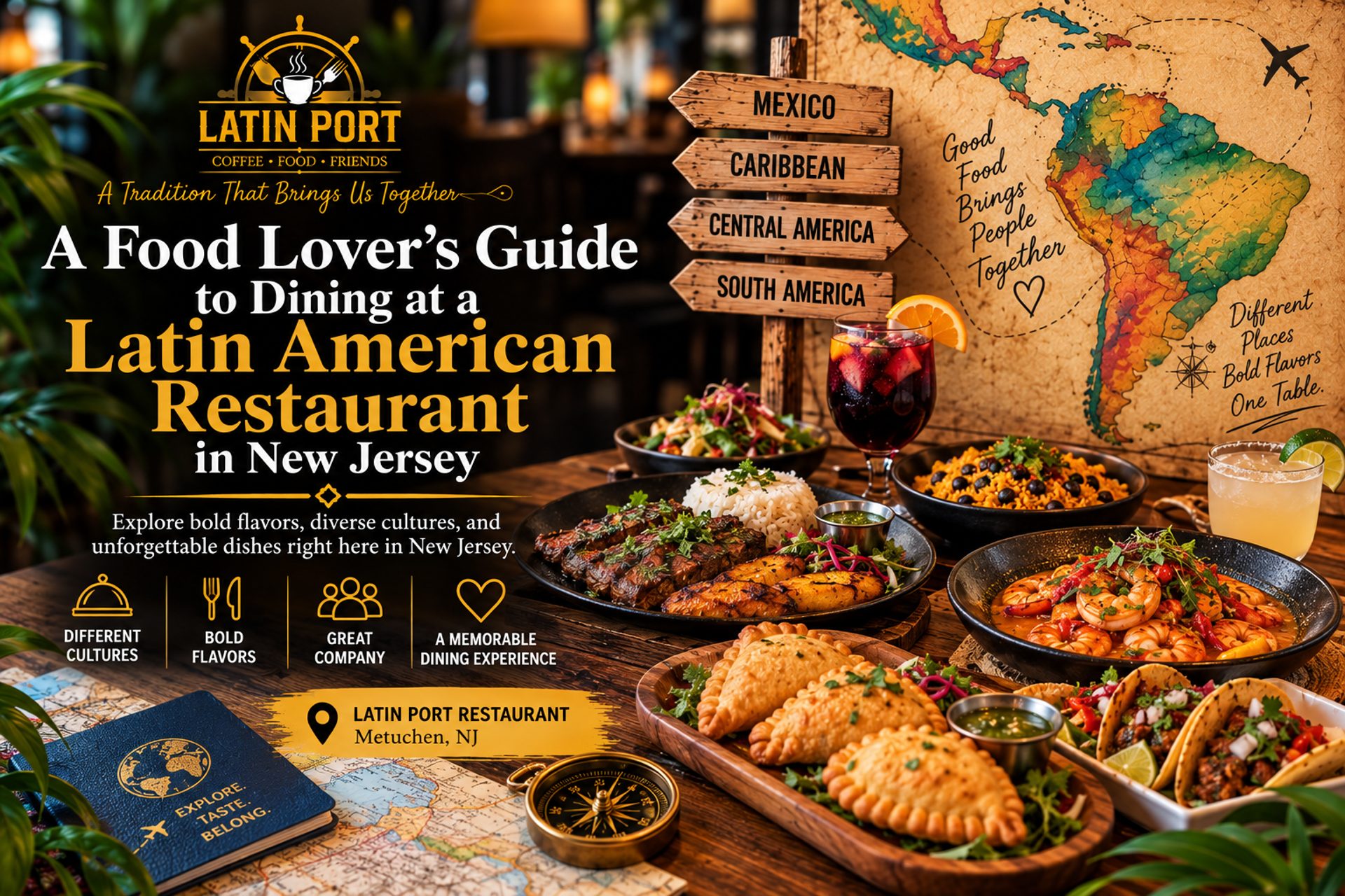 A Food Lover's Guide to Dining at a Latin American Restaurant in New Jersey