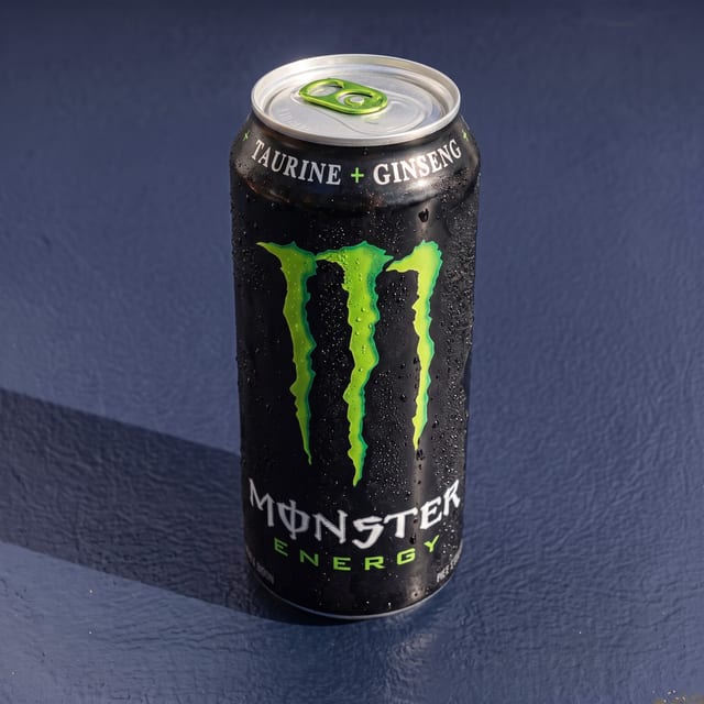 Monster Energy Drink.