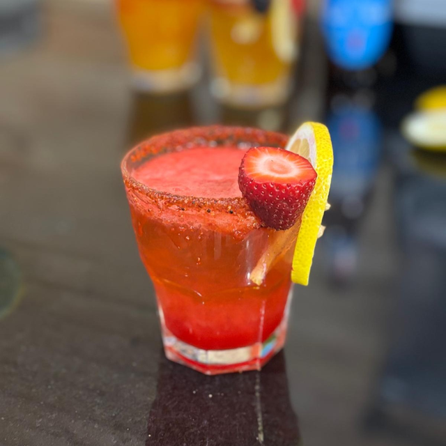 Michelada de Fresa.