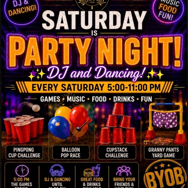 SATURDAY PARTY NIGHT
