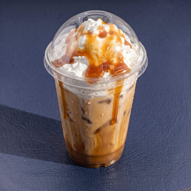Caramel Iced Latte.
