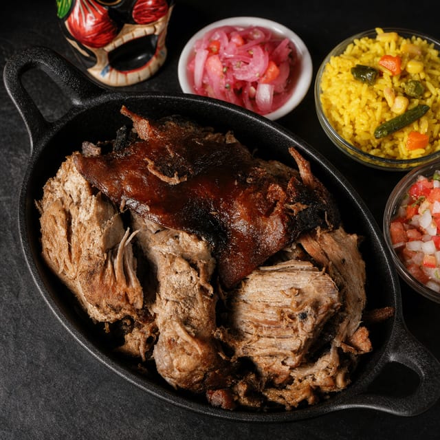 Puerto Rican Pernil - Roasted Pork.