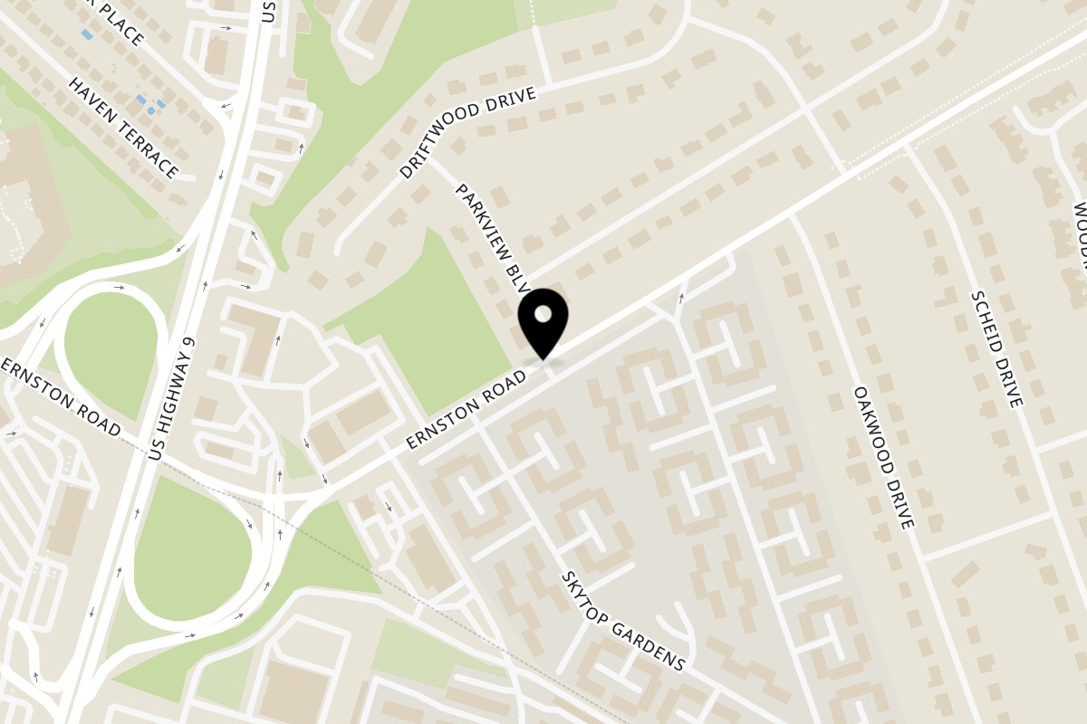 Map showing the location of Latin Port on 500 Ernston Rd in Parlin